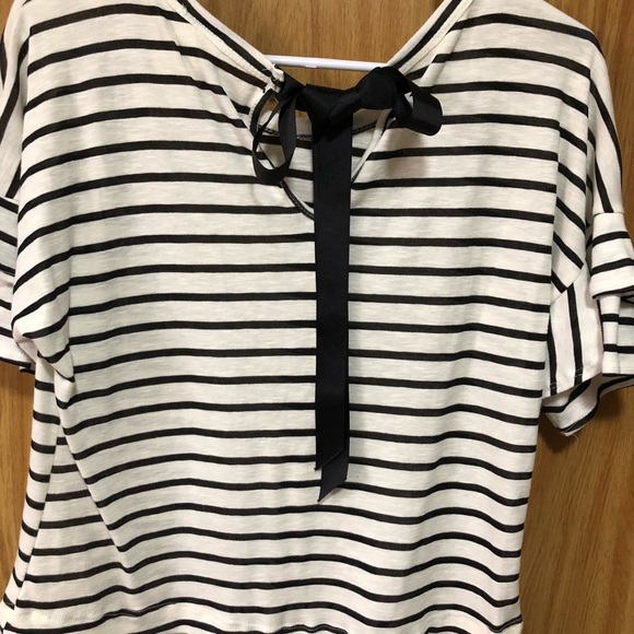 Striped black and white shirt - Picture 2 of 2